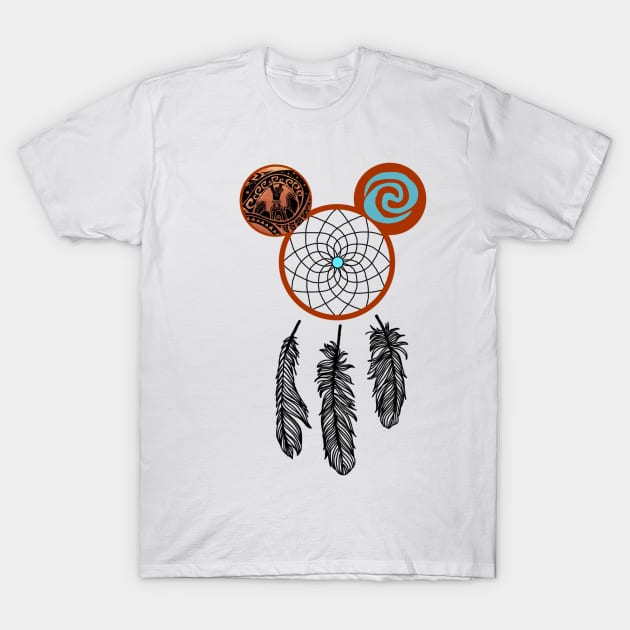 Wayfinder Dream Catcher T-Shirt by KimsCustomCrafts